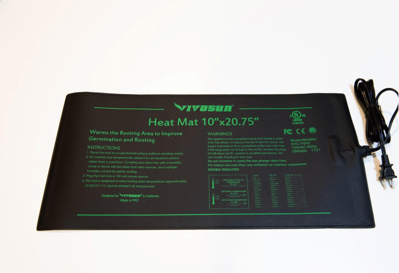 VIVOSUN Heat Mat